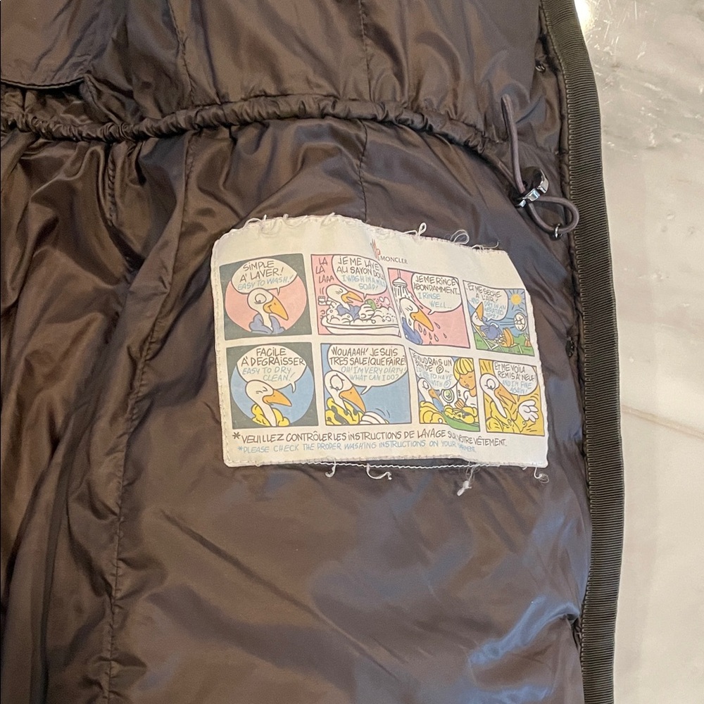 Moncler Women's Dark Brown Puffer Coat - Picture 3 of 6